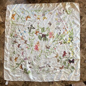 Beckford Silk British Butterflies Scarf